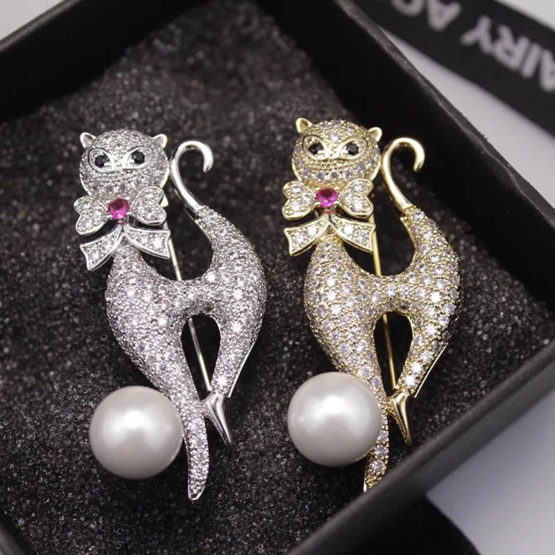 Red Trees Brand High Quality Coat Suit Accessories Broches Women Wholesale Fashion Animal Cat Pin and Brooch With Box 
Red Trees Brand High Quality Coat Suit Accessories Broches Women Wholesale Fashion Animal Cat Pin and Brooch With Box