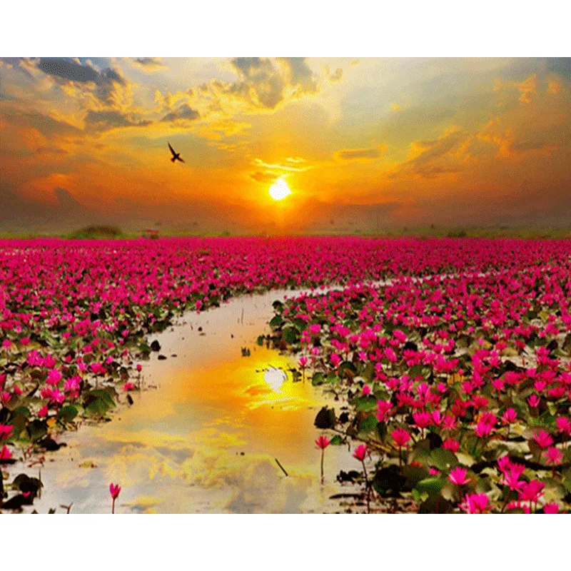 5D DIY Diamond Painting Red flowers Diamond Embroidery landscape Cross Stitch Needlework Home Decor Full Round drill gift
5D DIY Diamond Painting Red flowers Diamond Embroidery landscape Cross Stitch Needlework Home Decor Full Round drill gift