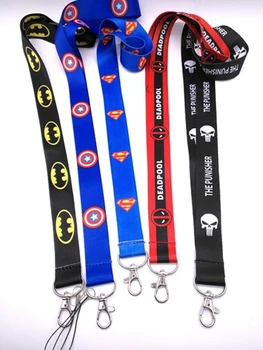New 30 pcs mix Superheros Avengers superman batman Deadpool Captain America Cello Phone Key Chain Neck Strap Lanyards C01
New 30 pcs mix Superheros Avengers superman batman Deadpool Captain America Cello Phone Key Chain Neck Strap Lanyards C01