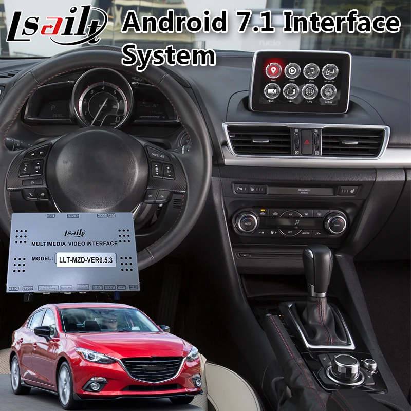 Lsailt Android 7.1 multimedia video interface for Mazda 2 / 3 / 6 2014-2019 Model Built in GPS Navigation
Lsailt Android 7.1 multimedia video interface for Mazda 2 / 3 / 6 2014-2019 Model Built in GPS Navigation