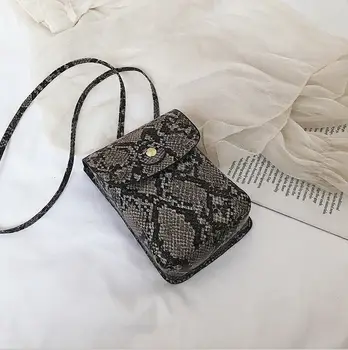 Serpentine mini bag women's shoulder bag PU leather mobile phone bag canta Messenger bag
Serpentine mini bag women's shoulder bag PU leather mobile phone bag canta Messenger bag