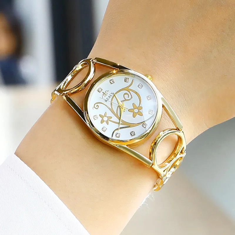 Flowers Creative Women Watches Jewelry Luxury Casual Quartz Watch female Ladies Rose Gold Wristwatches Relogio feminino
Flowers Creative Women Watches Jewelry Luxury Casual Quartz Watch female Ladies Rose Gold Wristwatches Relogio feminino