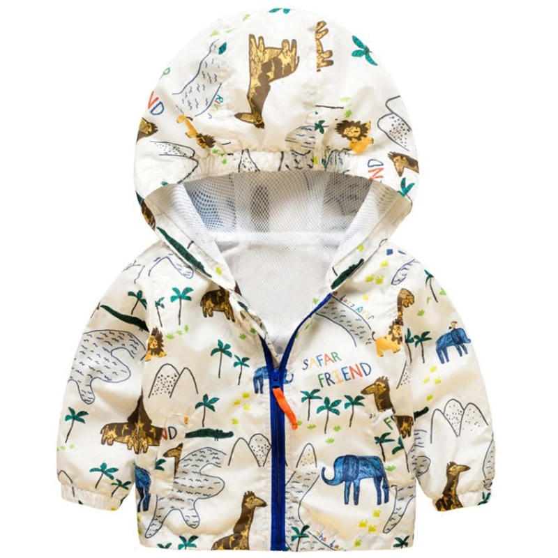 DZIECKO Hooded Long Sleeves Animals Print Kids Clothing Boy Jackets Toddler Children Raincoat Windbreaker Boys Kids Outerwear
DZIECKO Hooded Long Sleeves Animals Print Kids Clothing Boy Jackets Toddler Children Raincoat Windbreaker Boys Kids Outerwear