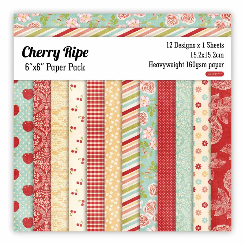 KLJUYP 12 Sheets Cherry Ripe Scrapbooking Pads Paper Origami Art Background Paper Card Making DIY Scrapbook Paper Craft
KLJUYP 12 Sheets Cherry Ripe Scrapbooking Pads Paper Origami Art Background Paper Card Making DIY Scrapbook Paper Craft