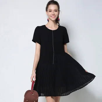 New 2017Summer style Fashion ladies Pleated Chiffon dress Short sleeve patchwork casual vestidos plus size tunics M-XXXXXL 2750
New 2017Summer style Fashion ladies Pleated Chiffon dress Short sleeve patchwork casual vestidos plus size tunics M-XXXXXL 2750