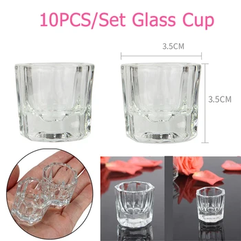 10PCS Crystal Glass Dappen Dish Bowl Cup Dish Nail Art Tools Nail Art Equipments Mini Bowl Cups Acrylic Liquids Powder Storages
10PCS Crystal Glass Dappen Dish Bowl Cup Dish Nail Art Tools Nail Art Equipments Mini Bowl Cups Acrylic Liquids Powder Storages