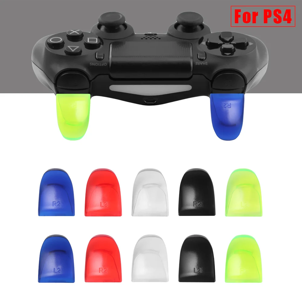 2pcs/set L2 R2 Trigger Extended Buttons Cover Kit For Playstation PS4 Controller Colorful Game Accessory
2pcs/set L2 R2 Trigger Extended Buttons Cover Kit For Playstation PS4 Controller Colorful Game Accessory