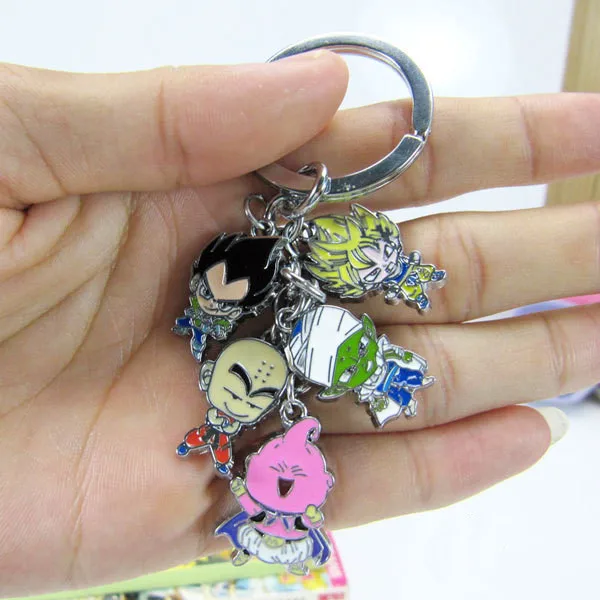 Retail 1set Dragon Ball Keychain Son Goku Vegeta Trunks Buu Karin Bulma Krillin Pilaf Puar Piccolo Metal Pendant Free Shipping
Retail 1set Dragon Ball Keychain Son Goku Vegeta Trunks Buu Karin Bulma Krillin Pilaf Puar Piccolo Metal Pendant Free Shipping