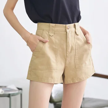 Shorts Female Summer Casual Loose High Waist Wide Leg Knee Length Overalls
Shorts Female Summer Casual Loose High Waist Wide Leg Knee Length Overalls