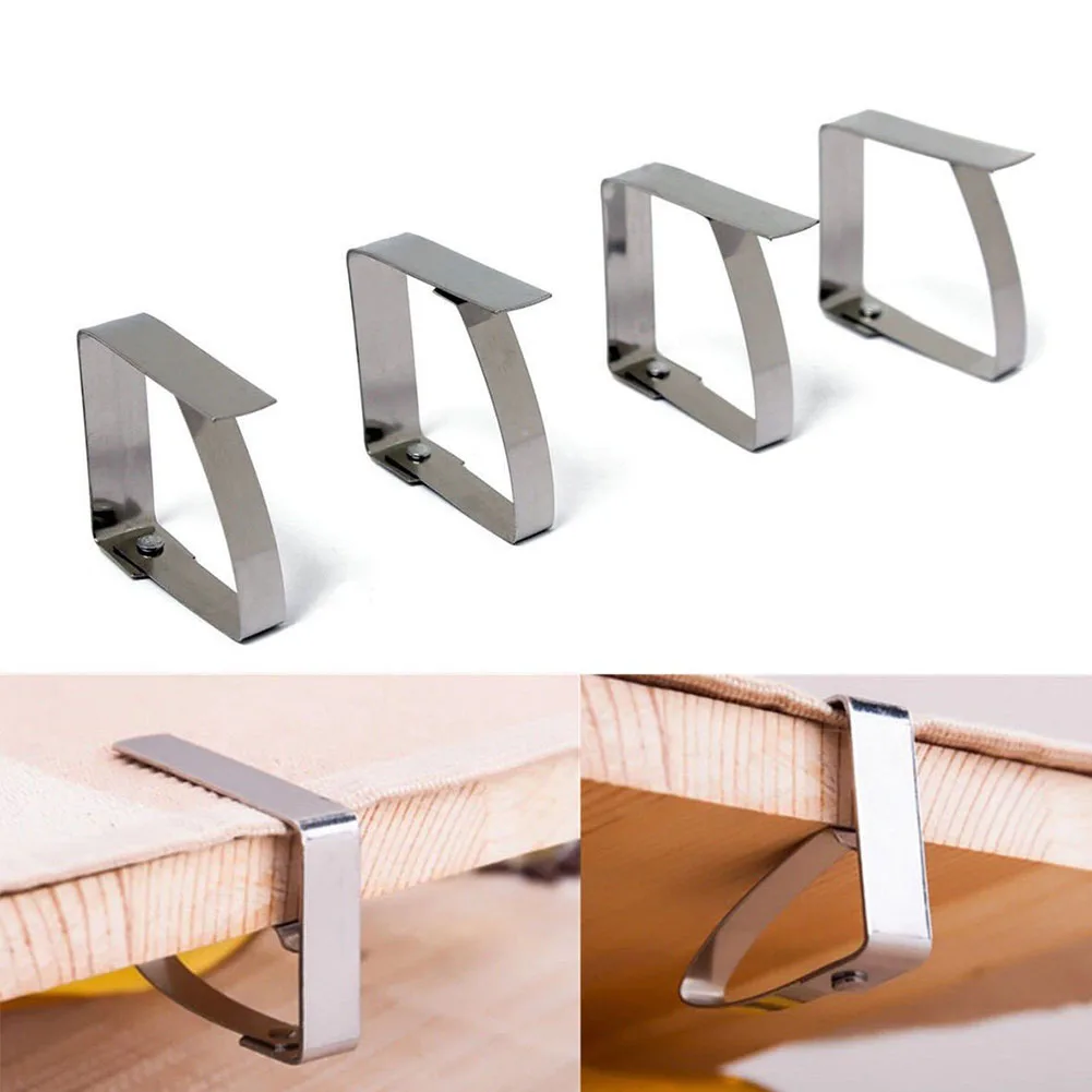 10PCS Clips Tablecloth Stainless Steel Adjustable Table Cover Home Wedding Party Picnic Holder Clamp Tools Shirt Folder Set
10PCS Clips Tablecloth Stainless Steel Adjustable Table Cover Home Wedding Party Picnic Holder Clamp Tools Shirt Folder Set