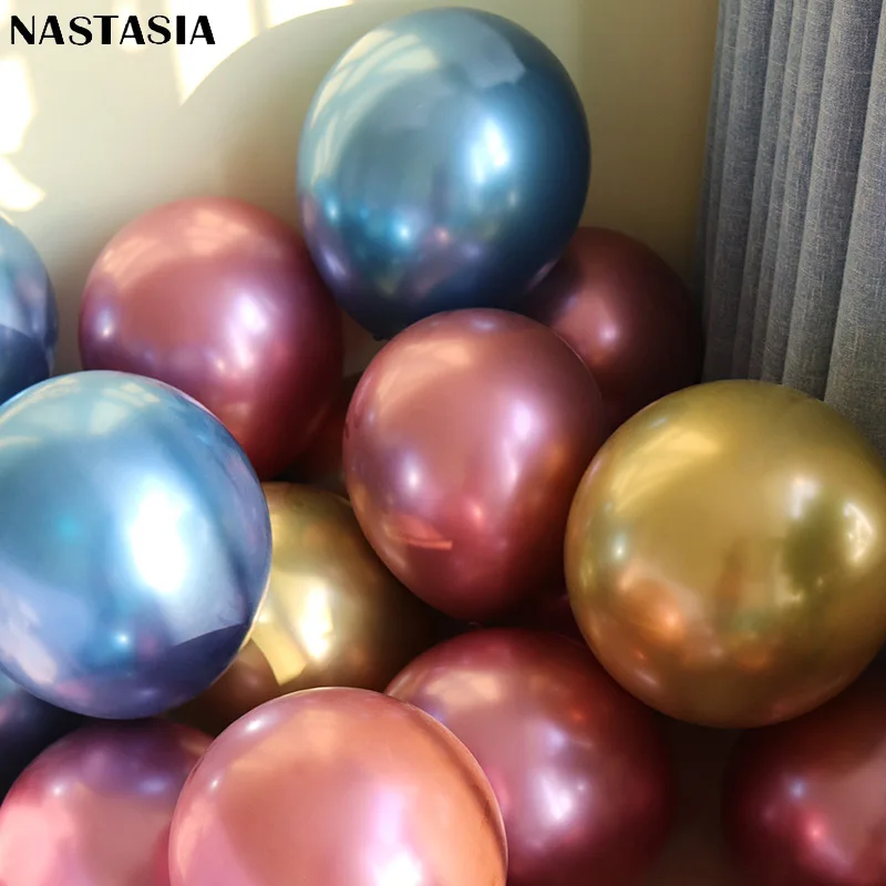 Chrome metallic balloon 30pcs/lot 12 inch thicken 3.5g latex balloon Wedding Birthday Party Decor Helium Balloon Big Round Ball
Chrome metallic balloon 30pcs/lot 12 inch thicken 3.5g latex balloon Wedding Birthday Party Decor Helium Balloon Big Round Ball