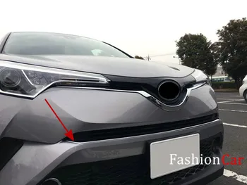 ABS Chrome Front Bottom Center Grille Grill Strip Trim 1pcs For Toyota C-HR 2016 2017 2018 car styling
ABS Chrome Front Bottom Center Grille Grill Strip Trim 1pcs For Toyota C-HR 2016 2017 2018 car styling