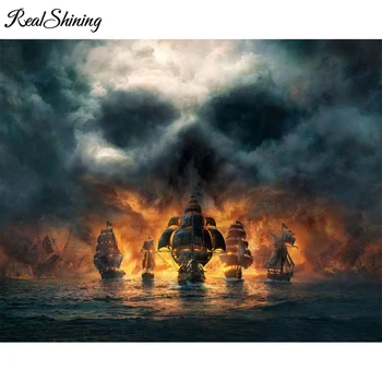 5D diy Diamond Embroidery Pirates Sky Sailing Boat Diamond Painting Full Square/Round Drill cross stitch arts crafts FS3913
5D diy Diamond Embroidery Pirates Sky Sailing Boat Diamond Painting Full Square/Round Drill cross stitch arts crafts FS3913