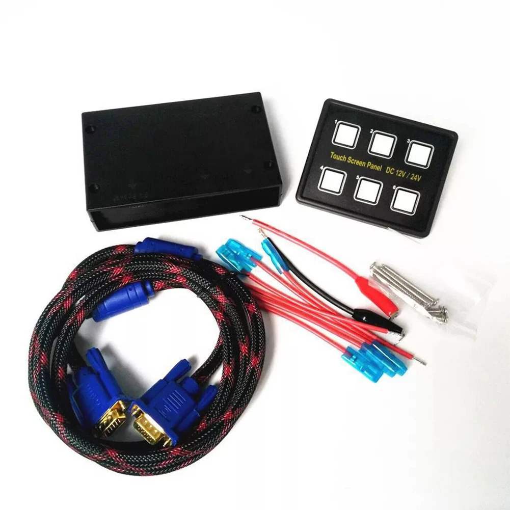 6 Way Switch Capacitive Touching Screen Panel Control Waterproof for Car Boat NJ88
6 Way Switch Capacitive Touching Screen Panel Control Waterproof for Car Boat NJ88
