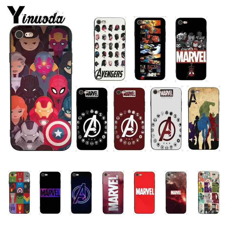 Yinuoda Luxury Marvel Comics logo TPU Soft Silicone Phone Case Cover for iPhone X XS MAX 6 6S 7 7plus 8 8Plus 5 5S XR
Yinuoda Luxury Marvel Comics logo TPU Soft Silicone Phone Case Cover for iPhone X XS MAX 6 6S 7 7plus 8 8Plus 5 5S XR