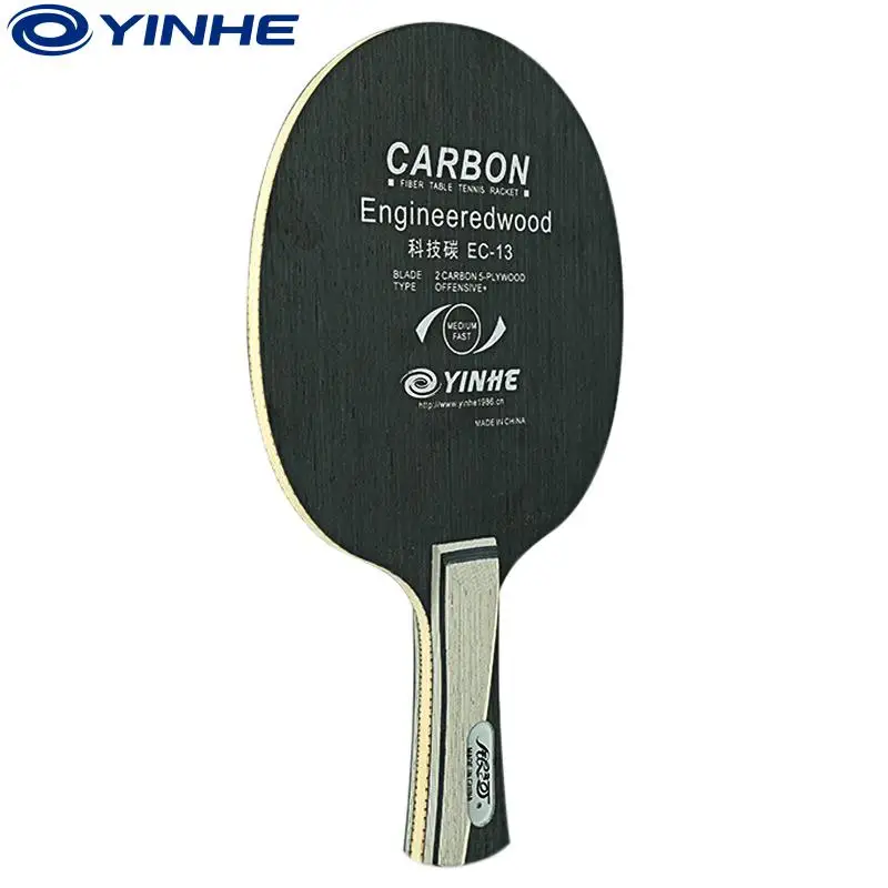 YINHE milky way Engineered 13 EC-13 Table Tennis Blade ( 5+2 Carbon) Racket Ping Pong Bat (84g average) table tennis racquet
YINHE milky way Engineered 13 EC-13 Table Tennis Blade ( 5+2 Carbon) Racket Ping Pong Bat (84g average) table tennis racquet