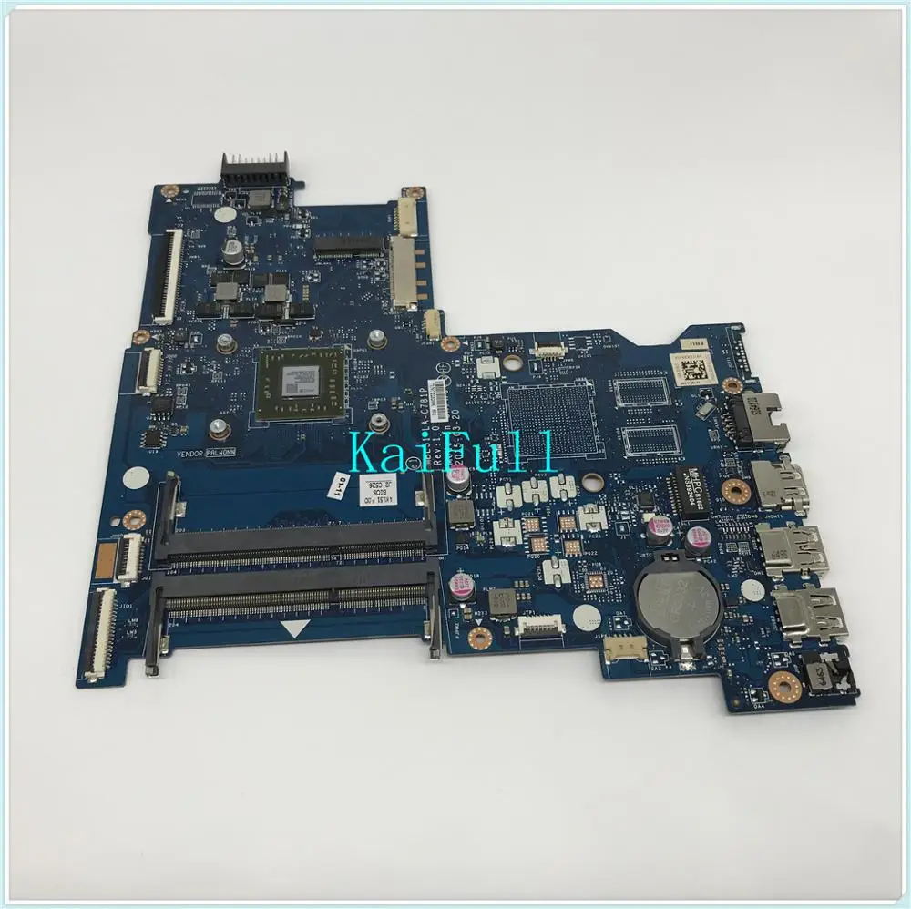 814611-001 814611-501 814611-601 for HP 15-AF 255 G4 series laptop motherboard A6-6310 CPU LA-C781P
814611-001 814611-501 814611-601 for HP 15-AF 255 G4 series laptop motherboard A6-6310 CPU LA-C781P