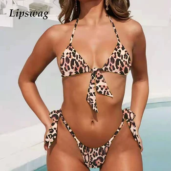 Sexy Women Leopard Thong Bikini swimwear Micro Push Up bikini set Swimsuit Bathing Suit Bandage Brazilian Biquini swimming suit
Sexy Women Leopard Thong Bikini swimwear Micro Push Up bikini set Swimsuit Bathing Suit Bandage Brazilian Biquini swimming suit