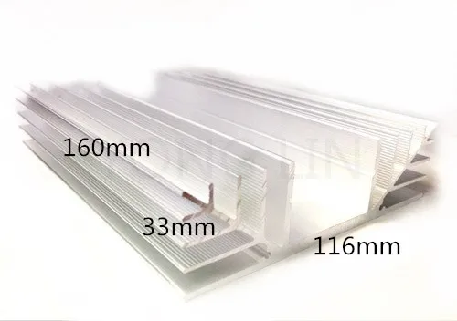 1pcs Transistor Heat sink/Aluminum/Inverter heatsink 116*33-160 Bridge rectifier fins dedicated
1pcs Transistor Heat sink/Aluminum/Inverter heatsink 116*33-160 Bridge rectifier fins dedicated