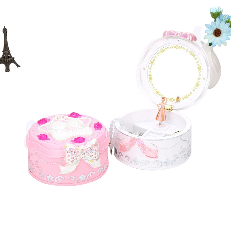 Bow Dance Girl Music Boxes Gemini Girl Jewelry Box With Mirror Girls Carousel Hand Crank Luminescent Music Box Mechanism Gifts
Bow Dance Girl Music Boxes Gemini Girl Jewelry Box With Mirror Girls Carousel Hand Crank Luminescent Music Box Mechanism Gifts