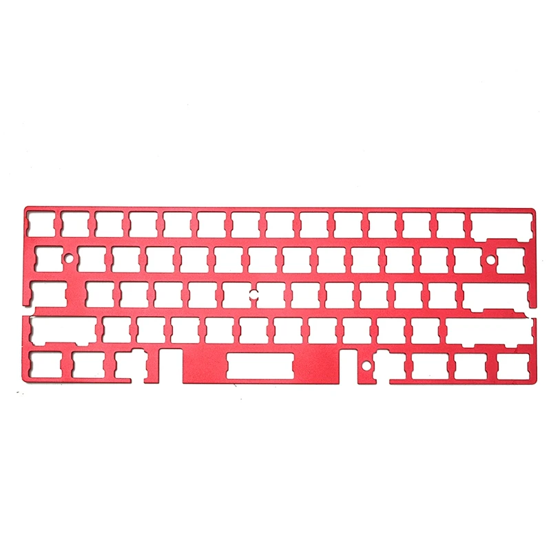 Universal 61 Switches For RS60 for GH60 DIY Anodized Aluminum Positioning Board Plate Mechanical Keyboard PCB Mounted Stabilizer
Universal 61 Switches For RS60 for GH60 DIY Anodized Aluminum Positioning Board Plate Mechanical Keyboard PCB Mounted Stabilizer