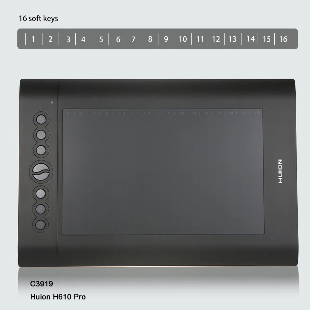 Huion USB Graphics Tablet H610 PRO H610 Pad Art Digital Board Rechargeable Painting Drawing Pen 8 Express Keys Writing Board
Huion USB Graphics Tablet H610 PRO H610 Pad Art Digital Board Rechargeable Painting Drawing Pen 8 Express Keys Writing Board
