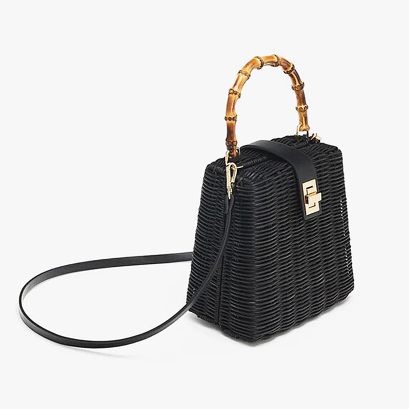 Designer Women's Handbag Hand made Straw Shoulder Bag Tote Bohemia Summer Ladies Beach Bags Retro Crossbody Messenger Bag
Designer Women's Handbag Hand made Straw Shoulder Bag Tote Bohemia Summer Ladies Beach Bags Retro Crossbody Messenger Bag