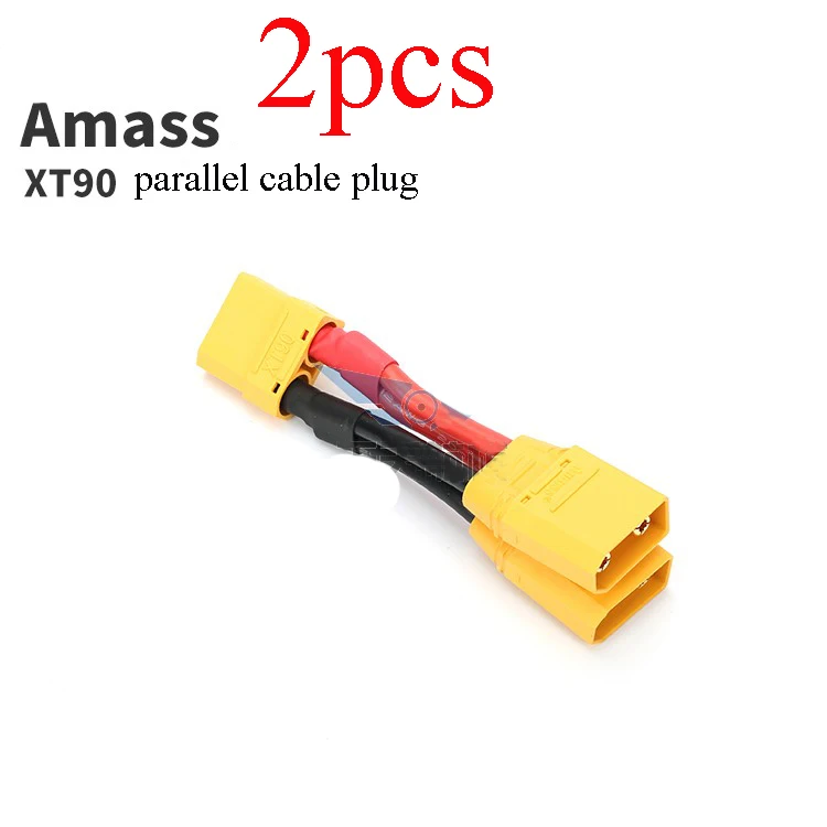 2PCS AMASS XT90 Plug Series/Parallel Cable Connector Male Female Extension Line Wire Cord for RC Aircraft UAV DIY Parts
2PCS AMASS XT90 Plug Series/Parallel Cable Connector Male Female Extension Line Wire Cord for RC Aircraft UAV DIY Parts