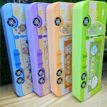 New creative cartoon double-layer stationery box lovely fresh high quality plastic pencil boxes for primary school students
New creative cartoon double-layer stationery box lovely fresh high quality plastic pencil boxes for primary school students