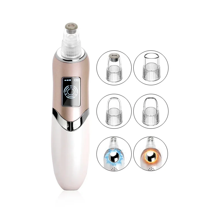 portable Cold Hot Vacuum Blackhead Remover skin massage Facial Pores Cleaner Electric blackhead removal machine
portable Cold Hot Vacuum Blackhead Remover skin massage Facial Pores Cleaner Electric blackhead removal machine