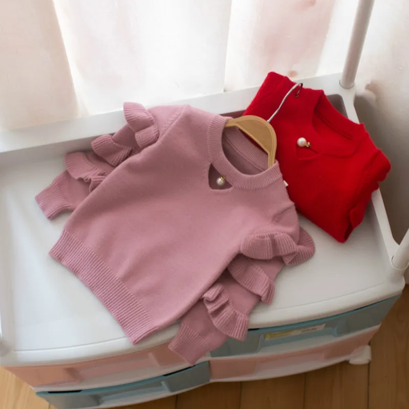 New 2018 Baby Sweaters Spring Kids Knit Infant Sweater Children Ruffles Sleeve Sweaters Girls Basic Sweaters,12M-5Y,#2376
New 2018 Baby Sweaters Spring Kids Knit Infant Sweater Children Ruffles Sleeve Sweaters Girls Basic Sweaters,12M-5Y,#2376