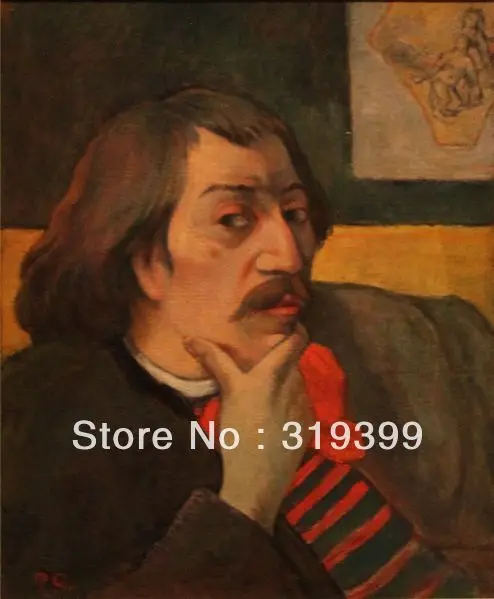 Paul Gauguin Portrait Oil Painting Reproduction on Linen canvas,Self Portrait 1893 ,Free DHL Shipping,Museum Quality
Paul Gauguin Portrait Oil Painting Reproduction on Linen canvas,Self Portrait 1893 ,Free DHL Shipping,Museum Quality