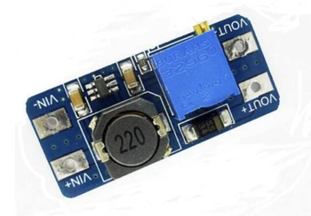 MT3608 DC-DC boost module 2A booster board input voltage 2-24V liter 5/9/12/-28V adjustable 
MT3608 DC-DC boost module 2A booster board input voltage 2-24V liter 5/9/12/-28V adjustable