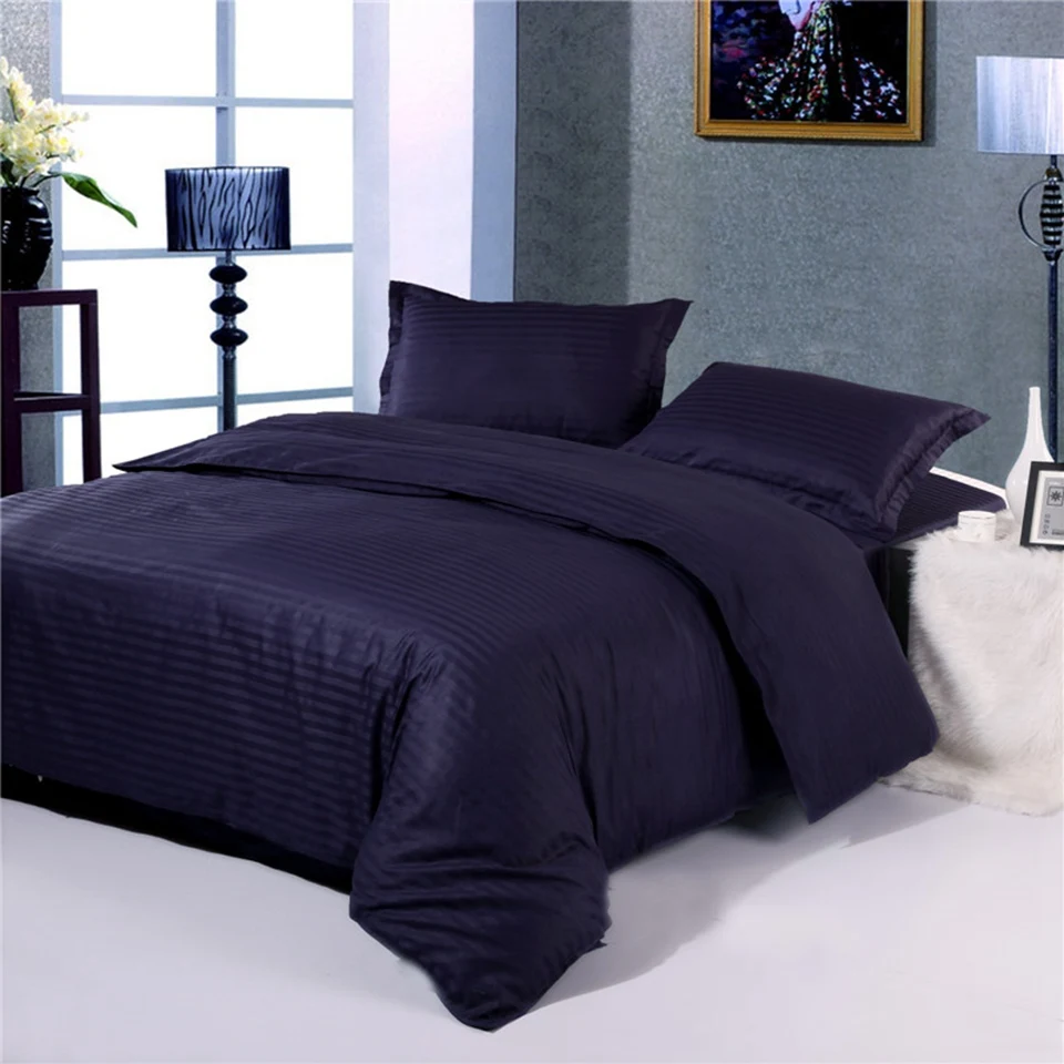 Blue Solid color Bedding Sets Duvet Cover set Bed Sheets with Pillowcase Navy blue Bed linens set
Blue Solid color Bedding Sets Duvet Cover set Bed Sheets with Pillowcase Navy blue Bed linens set