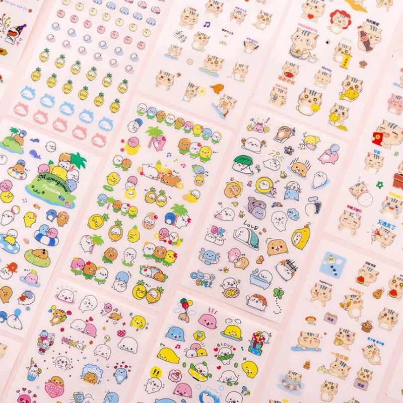 6 Pcs/pack Kawaii Animal Funny Cat Decoration Stickers DIY Diary Scrapbooking Label Stickers for Notebook Stationery Gift
6 Pcs/pack Kawaii Animal Funny Cat Decoration Stickers DIY Diary Scrapbooking Label Stickers for Notebook Stationery Gift