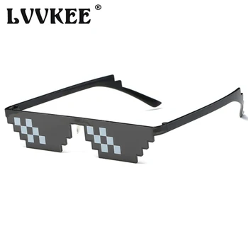 Hot Sell Classic Thug life Deal With It Sunglasses Rectangle Men 8 bits Mosaic Pixel Sun Glasses For Women Lunette De Soleil
Hot Sell Classic Thug life Deal With It Sunglasses Rectangle Men 8 bits Mosaic Pixel Sun Glasses For Women Lunette De Soleil