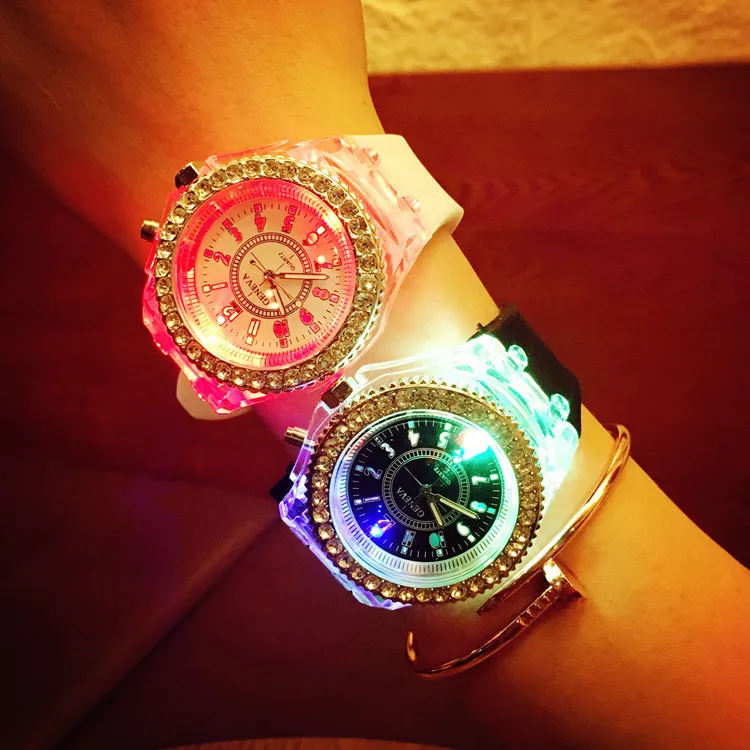 Colorful women's watch Diamond watch Led Sport Mode Electronic watch Reloj deportivo for Mujahideen C50
Colorful women's watch Diamond watch Led Sport Mode Electronic watch Reloj deportivo for Mujahideen C50