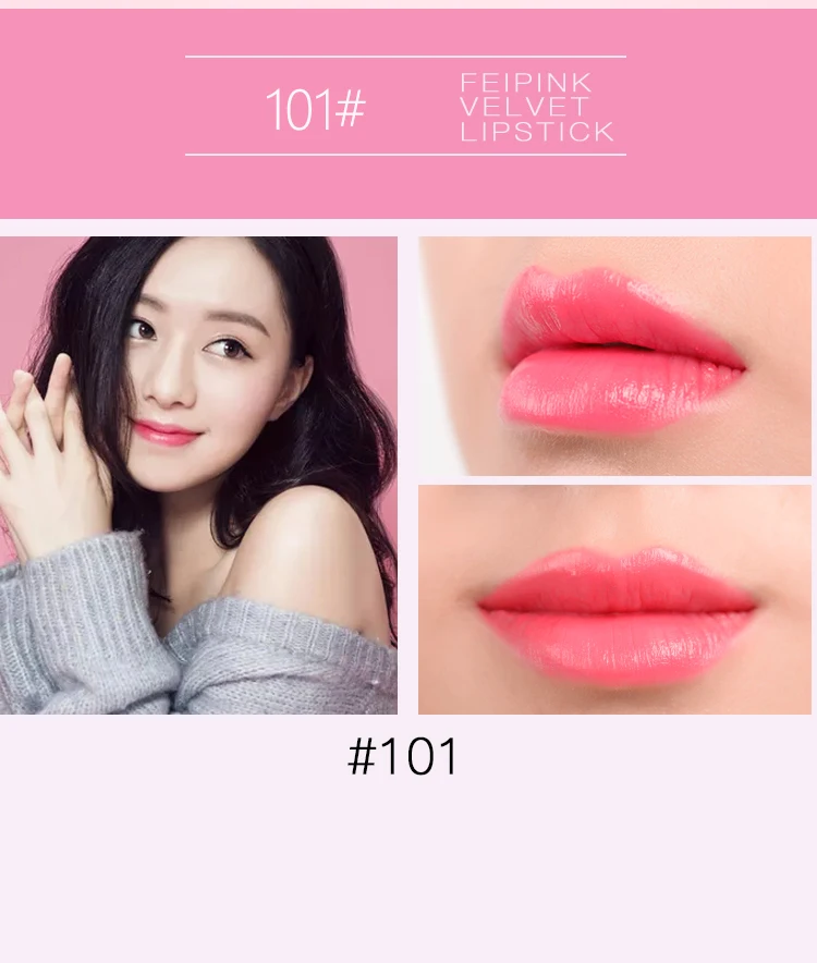 HOLD LIVE Matte Lipstick 6 Colors Velvet Nude Red Lips Stick Korean Pink Diamonds Cosmetics Kit Waterproof Makeup Maquiagem (5)
