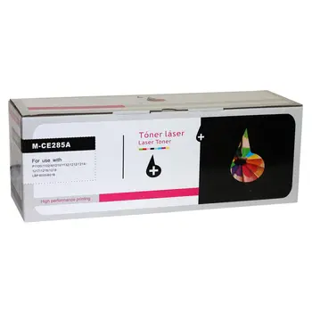 Laser Toner cartridge compatible HP 85A Black replaces CE285A
Laser Toner cartridge compatible HP 85A Black replaces CE285A