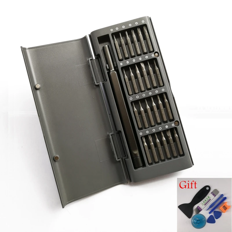 25 in 1 Screwdriver Kit Precision Magnetic Bits Alluminum Box DIY Screw Driver Set For callphone camera Daily Use
25 in 1 Screwdriver Kit Precision Magnetic Bits Alluminum Box DIY Screw Driver Set For callphone camera Daily Use