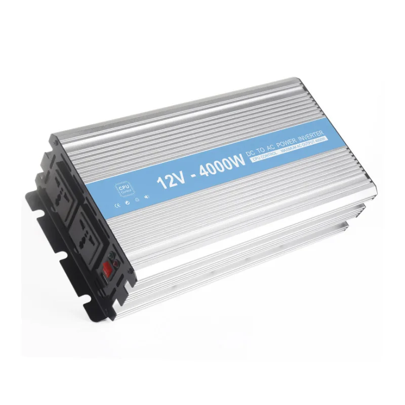 4000W Car Power Inverter Converter DC 12V to AC 220V Modified Sine Wave Power Intelligent Temperature Control USB Charger
4000W Car Power Inverter Converter DC 12V to AC 220V Modified Sine Wave Power Intelligent Temperature Control USB Charger