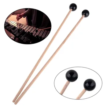1 Pair of Hardwood Marimba Stick Mallets Percussion Piano Instruments Part ebonite Rubber Head Glockenspiel Xylophone Mallets
1 Pair of Hardwood Marimba Stick Mallets Percussion Piano Instruments Part ebonite Rubber Head Glockenspiel Xylophone Mallets