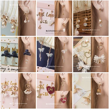 Princess sweet lolita earrings Original design fashion golden pearl luxurious peach heart girl's heart earrings GSH216-1
Princess sweet lolita earrings Original design fashion golden pearl luxurious peach heart girl's heart earrings GSH216-1
