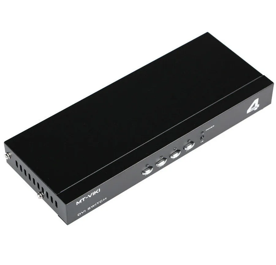 High quality 4x1 DVI Switch, 4 Port 4 in 1 out Switch Switcher Remote Control 1080P HDTV MT-DV401
High quality 4x1 DVI Switch, 4 Port 4 in 1 out Switch Switcher Remote Control 1080P HDTV MT-DV401