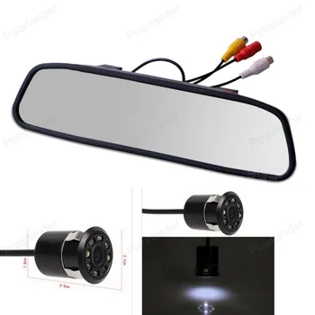 4.3 Inch TFT LCD Car Rearview Mirror Monitor With 18mm Drill Hole 8 LED Night Vision CCD Parking Rear View Camera
4.3 Inch TFT LCD Car Rearview Mirror Monitor With 18mm Drill Hole 8 LED Night Vision CCD Parking Rear View Camera