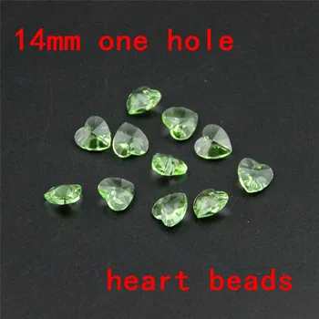 Brightness 100pcs-2000pcs 14mm Lt Green Crystal Heart Shape Beads in One Hole Supply Chandelier Pendants Wedding Decoration
Brightness 100pcs-2000pcs 14mm Lt Green Crystal Heart Shape Beads in One Hole Supply Chandelier Pendants Wedding Decoration