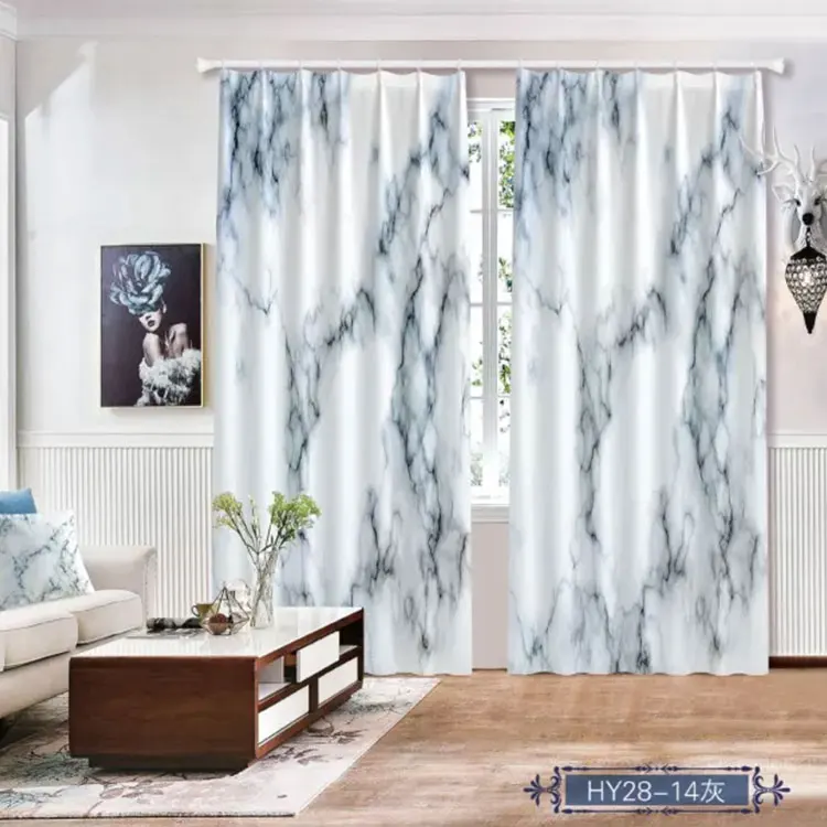 Window 3D Curtain Marbled Living Room Modern Home Goods Window Treatments Polyester Printed 3d Curtains For Bedroom
Window 3D Curtain Marbled Living Room Modern Home Goods Window Treatments Polyester Printed 3d Curtains For Bedroom