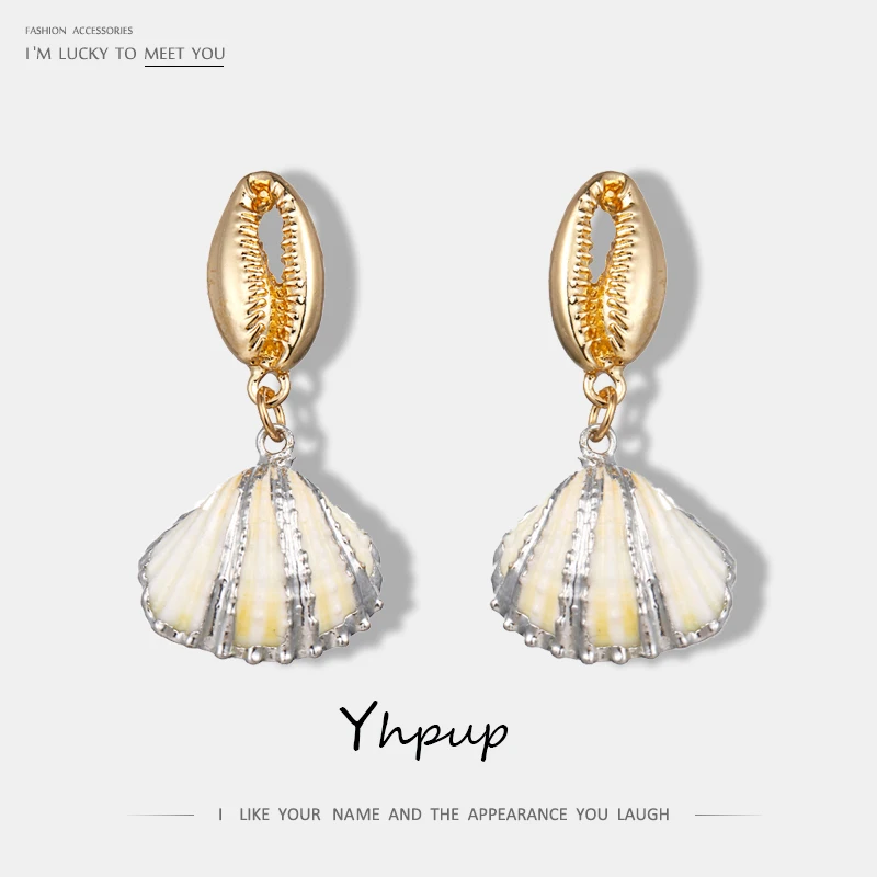 Yhpup Fashion Chic Shell Fan Small Drop Dangle Earrings Zinc Alloy Geometric Statement Earrings For Women Charm Jewelry Brincos
Yhpup Fashion Chic Shell Fan Small Drop Dangle Earrings Zinc Alloy Geometric Statement Earrings For Women Charm Jewelry Brincos