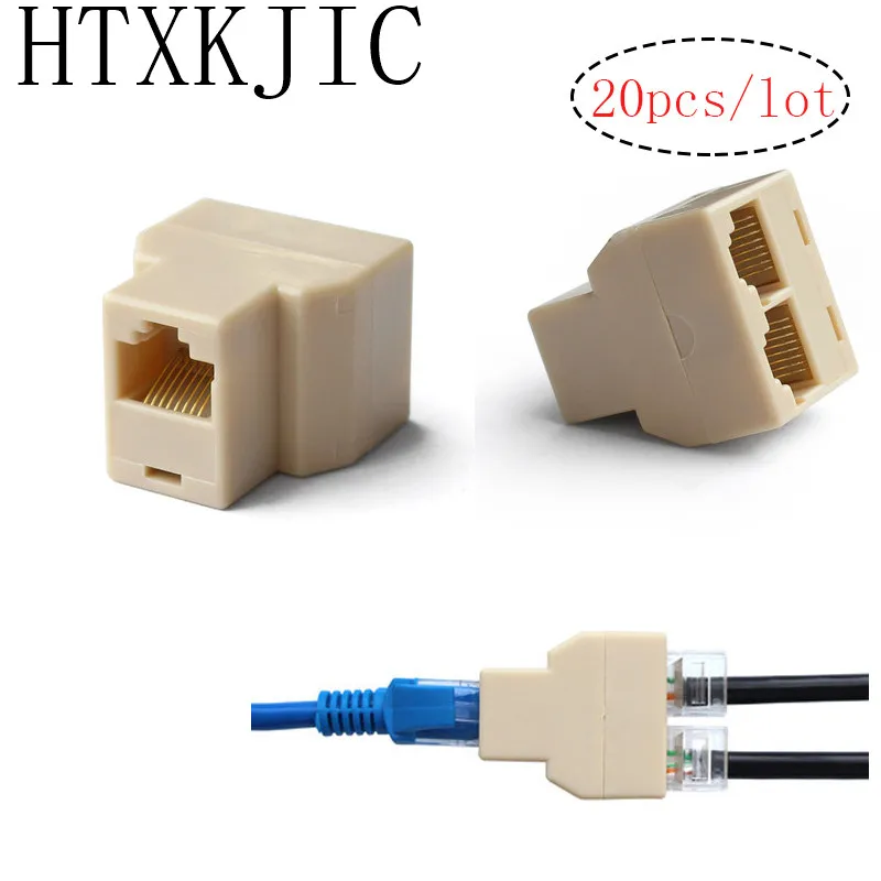 Разветвитель кабеля RJ45 CAT5, адаптер для кабеля Ethernet с разъемом 1 на 2, 20 шт./лот
Разветвитель кабеля RJ45 CAT5, адаптер для кабеля Ethernet с разъемом 1 на 2, 20 шт./лот