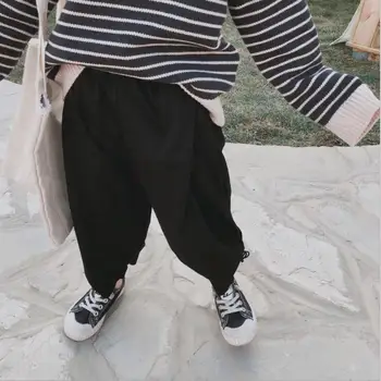 wholesale girls boys harem pants cotton fashion kids pants 1-6t
